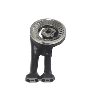 家用老款煤气灶天然气液化气燃气炉头火盖一体老式台灶具炉头配件