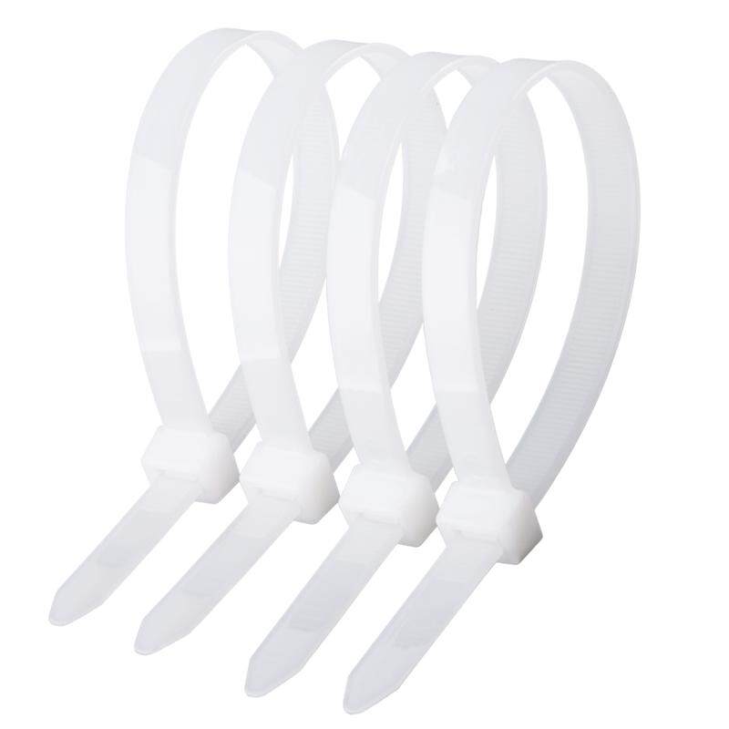 尼龙扎带10*500塑料宽扎带国标大扎带束线带黑白 8.8MM宽绑带包邮