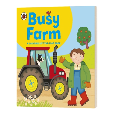 英文原版 Ladybird lift-the-flap book Busy Farm  瓢虫翻翻书忙碌的农场 英文版 进口英语原版书籍儿童图书