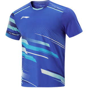 李宁乒乓球服中国队王楚钦同款多哈世乒赛比赛服乒乓球运动服半袖