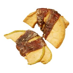 狗狗零食鸭肉干缠苹果雪梨泰迪金毛中大小型犬幼犬磨牙棒宠物