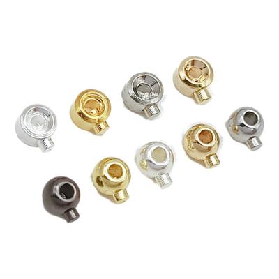 卡线扣diy白金色项链固定扣