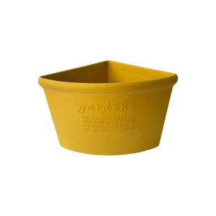 利快日本进口扇形花盆半圆盆扇面盆墙角直角楼梯花盆拐角盆三角盆