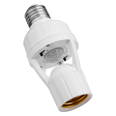 人体感应灯座人来即亮人走灯灭