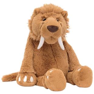 【自营】英国进口Jellycat斯特兰剑齿虎 玩偶简易包装生日礼物