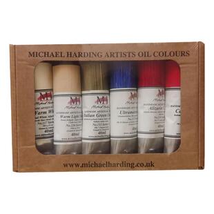 MichaelHarding麦克哈丁油画颜料手工艺术家基础6色大师10色套装