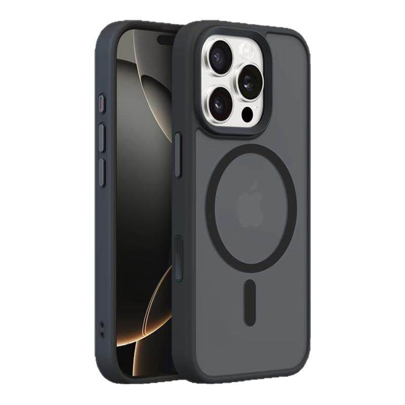 相机按键全包适用苹果16ProMax手机壳新款磨砂磁吸iPhone16Pro带AI拍照键防摔17pm保护套15plus外