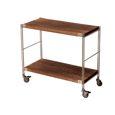 可移动沙发边几小推车置物架