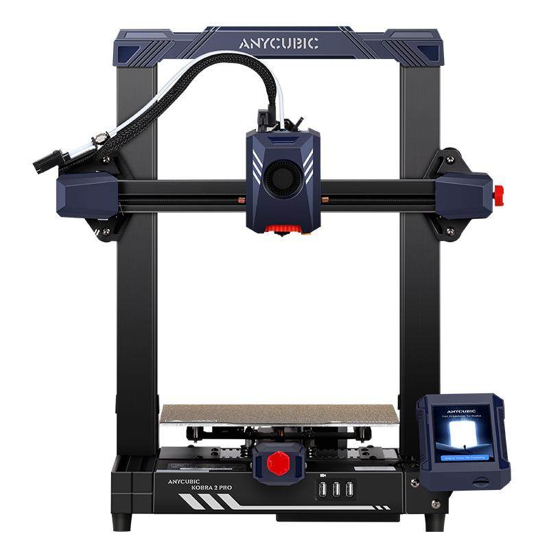 Anycubic/��ά����kobra2 Pro����fdm3d�����ӡ��ȫ�Զ���ƽ���漶���ø߾��ȹ�ҵ��ͯ��߶���ģ��diy�׼�