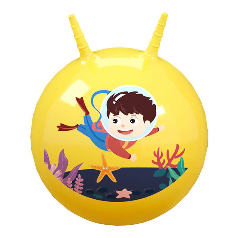 羊角球儿童感统训练器材家用弹力跳跳球幼儿园蹦蹦球运动充气玩具
