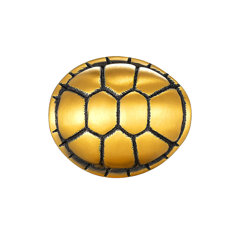天美珠宝黄金龟壳金甲守财转运珠