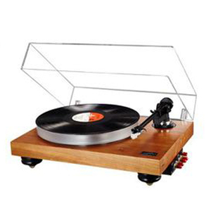 黑胶唱机一体式透明防尘罩发烧LP唱机罩保护罩可定制亚克力展示盒