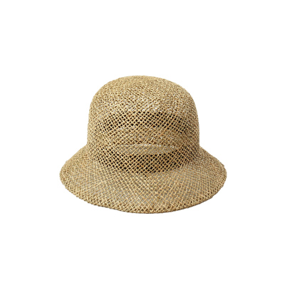 东大门圆顶钟形草编遮阳防晒新品