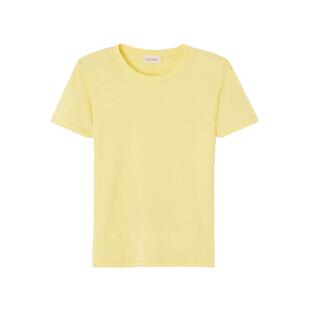 American Vintage纯棉百搭设计师款透气舒适T恤气质高级感上衣女