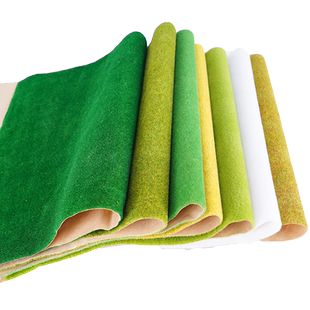 微景观沙盘材料diy手工场景微缩草地假草仿真草坪贴纸模型草皮纸