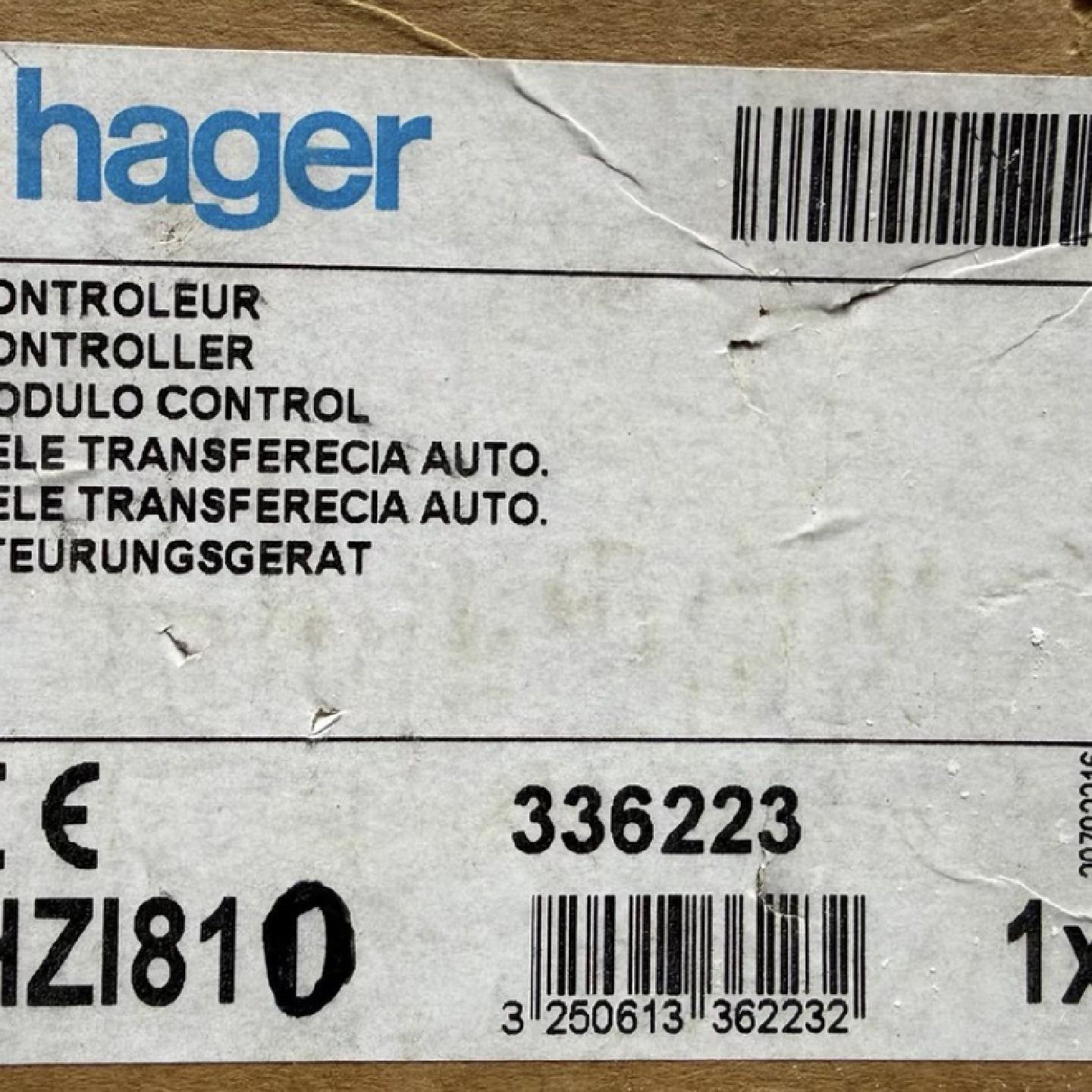 议价hager HZI810 自动转换开关控制器全新现货