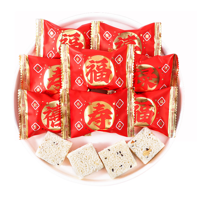 福禄寿禧坚果米酥糖散装