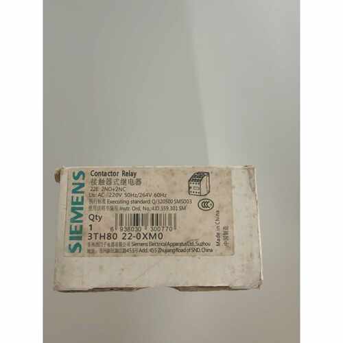 接触器3TH80 22-0XM0，22E 2NO2N