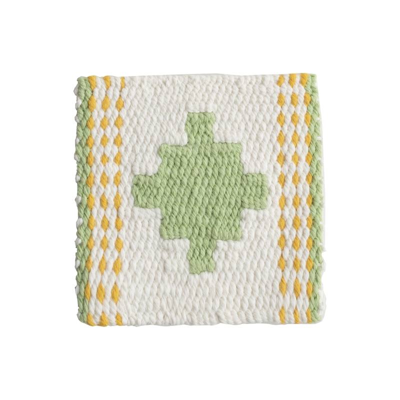 芒锦杯垫隔热垫手工diy材料包毛线编织成人无聊解闷打发时间创意