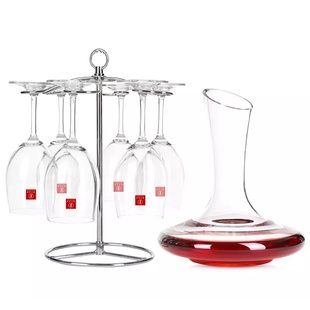 红酒架摆件欧式创意高脚杯架倒挂简约悬挂红酒杯架倒挂家用6只装