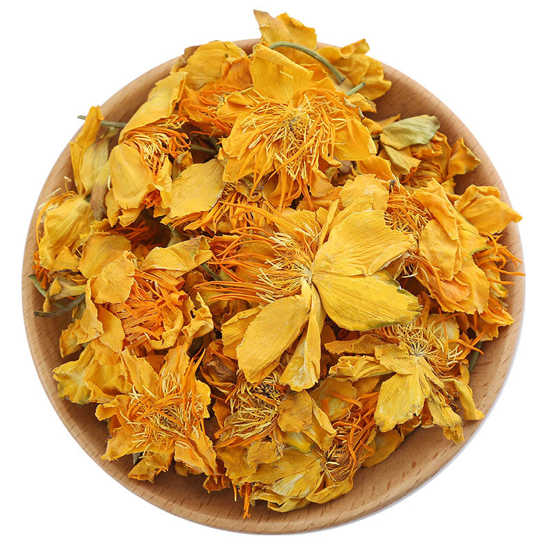 金莲花100g克金莲干花泡茶旱地莲金梅草散装金莲花花茶中药材新货