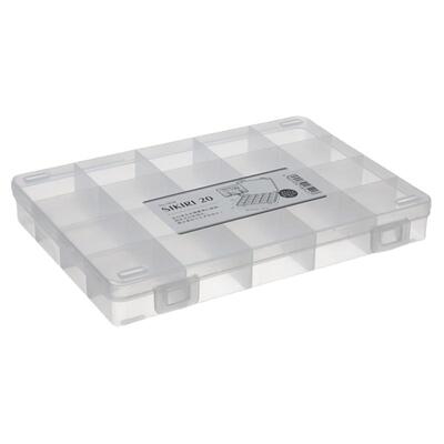 日本进口带盖多分格收纳盒抽屉整理盒小挂件首饰盒小物分类置物盒