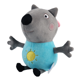 正版小猪佩奇八个小伙伴毛绒玩具公仔玩偶套装恐龙乔治儿童节礼物