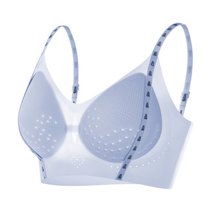 樱姿娜无痕香氛内衣女薄款A类100A抗菌美背无背扣透气洞洞杯文胸