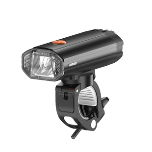 PCycling德规自行车灯车前灯夜骑强光手电筒充电单车配件山地车灯