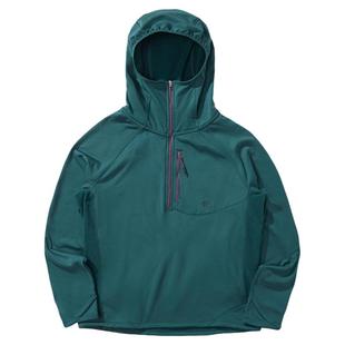 NOTHOMME 潜龙Elite户外抓绒保暖帽衫纯色半开拉链连帽卫衣男