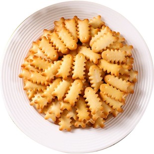 【品质推荐】芝士鱼骨饼干咸味酥脆袋装网红零食小吃儿童食品袋装