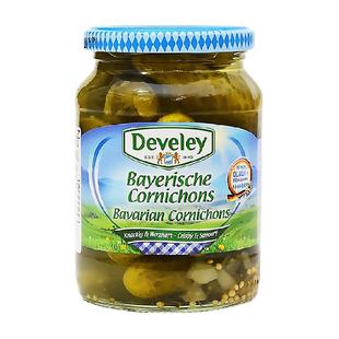 德国进口德维利俄罗斯风味酸黄瓜青瓜仔汉堡三明治沙拉即食