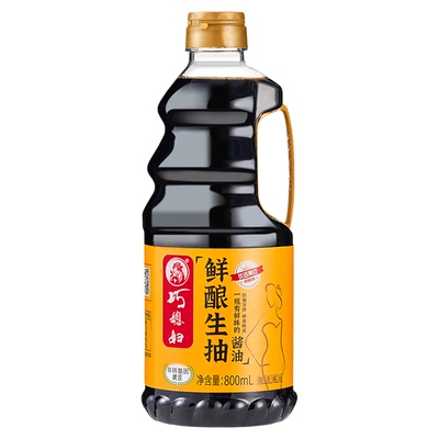 巧媳妇鲜酿原汁酱油老抽料酒米醋香醋调味正品组合多规格任选VIP1