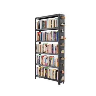 洞洞板门后置物架货架铁艺超薄书架缝隙收纳架子多层薄柜夹缝铁架