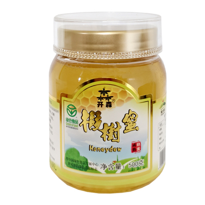 绿色食品自然成熟椴树蜂蜜