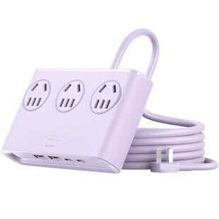 奥睿科小方砖插排多功能插座转换器宿舍桌面USB排插多插位插线板