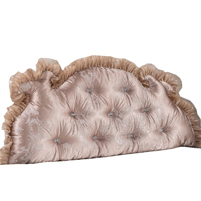 高档床头靠垫有绑带可拆洗送赠品