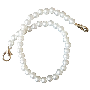 珍珠链条包链斜挎包包配饰手机链条肩带单肩手提包带diy材料配件