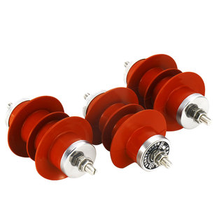 6KV电子围栏户外复合硅胶高压氧化锌避雷器HY5WS-10/30防雷器包邮