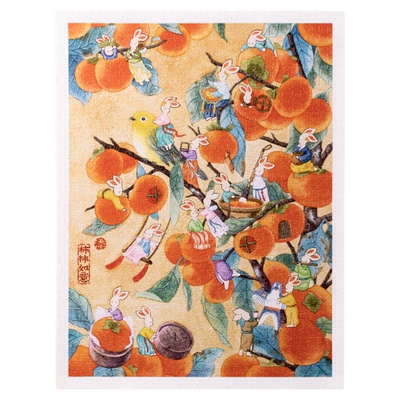 3djp添添兔崽崽成人版塑料拼图