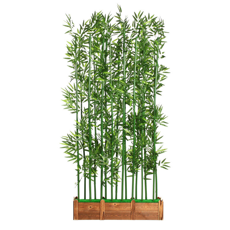套装花艺塑料假竹子田园落地造景