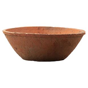 碗盆多肉花盆创意复古粗陶瓦盆陶土铜钱草大花盆老式透气专用陶盆