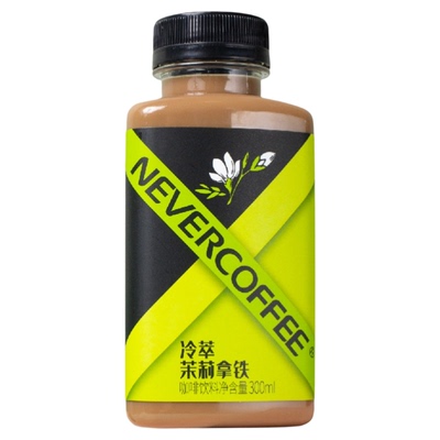 NeverCoffee冷萃茉莉拿铁300ml