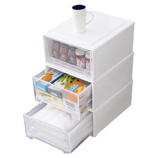 收纳箱抽屉式塑料家用衣服透明全尺寸衣柜收纳盒衣物整理箱储物柜