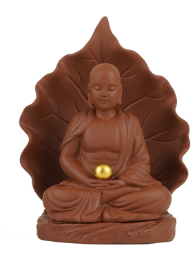 紫砂菩提茶桌摆件茶漏过滤器招财可养家用办公高档功夫茶玩配件