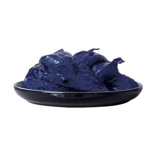 蓝靛泥靛蓝膏染料纯植物蓝靛膏免煮草木染色手工DIY扎染印染蜡染