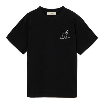 Dunst夏季中性短袖心形D字LOGO时尚百搭圆领T恤上衣UDTS5B140