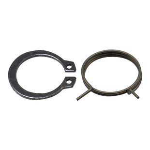 门锁弹簧防盗门把手扭簧室内酒店卫生间内芯配件拉门回位卡簧钳黄