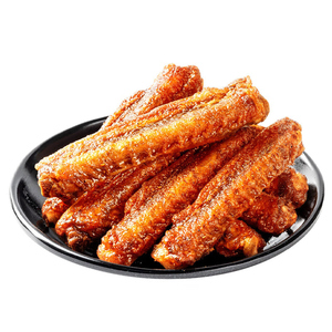 香辣入味！椒盐风干特大鸭翅中！