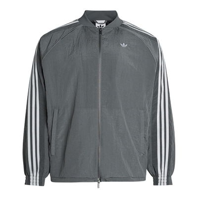 adidas阿迪达斯三叶草TRACK TOP早春薄夹克男运动梭织外套 KX4830